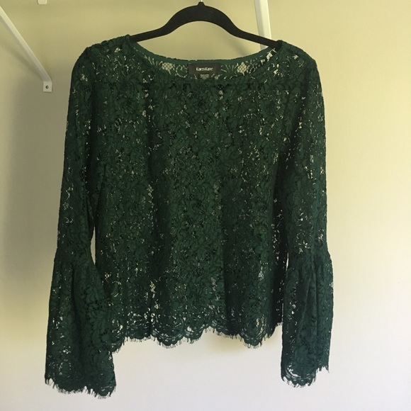 Karen Kane Tops - Karen Kane Lace Flare Sleeve Top